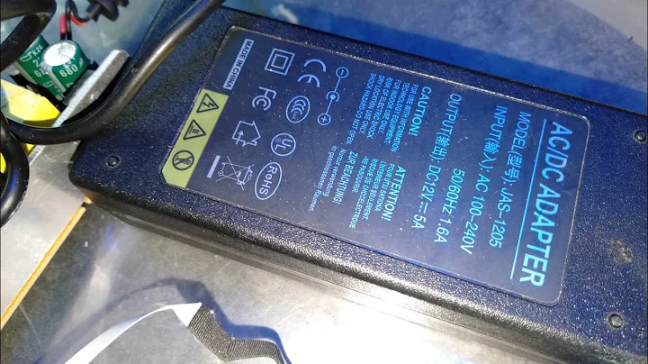 ADAPTOR 12V 5A  NO POWER Problem  primary section