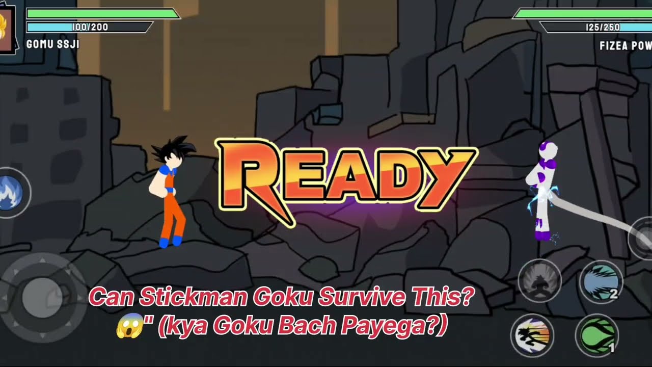 Stickman Goku vs Frieza: Epic Battle! 😱💥