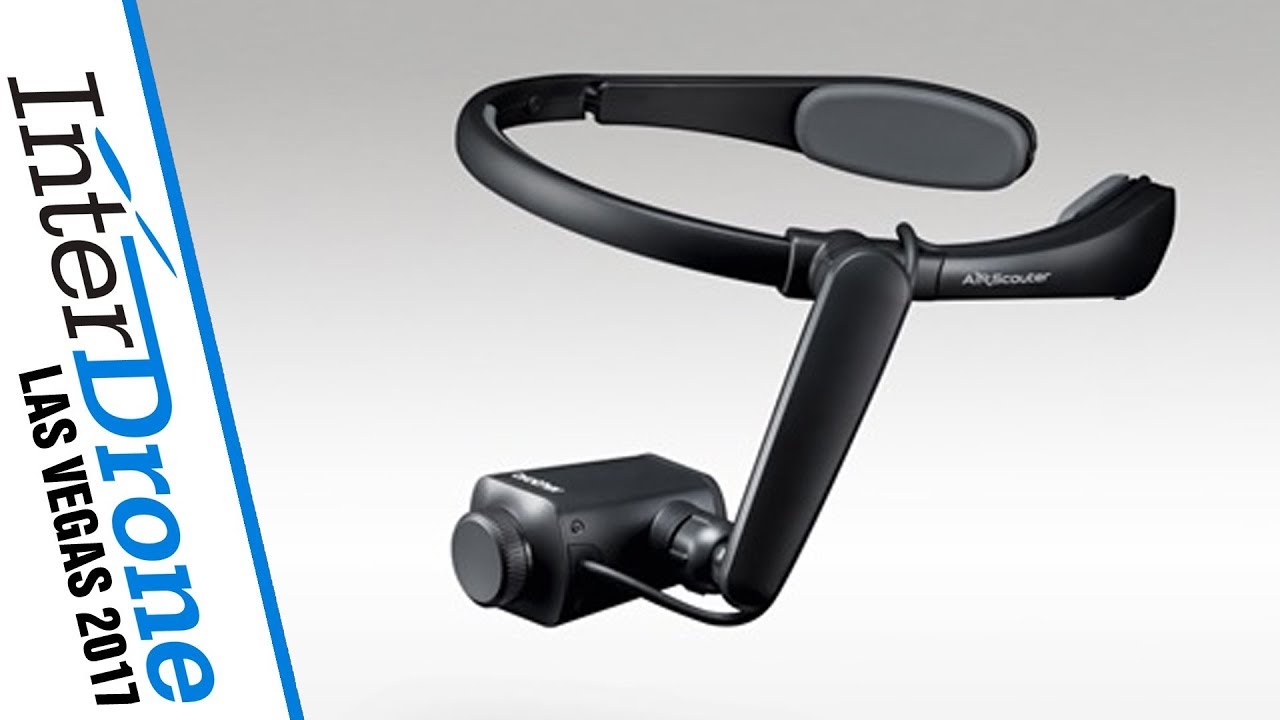 AirScouter WD-300c Head-Mounted Display at InterDrone 2017 - YouTube