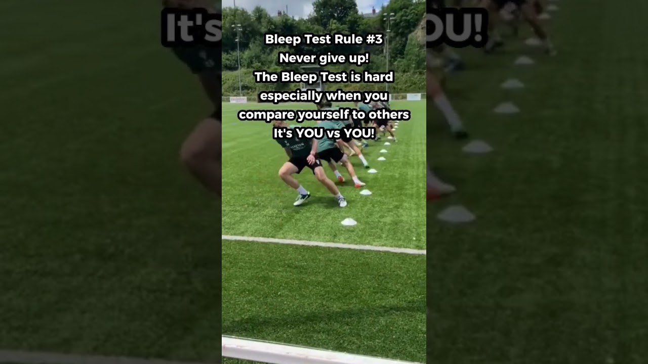 Bleep Test Rule #3