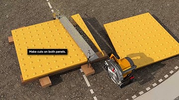 Radius Curb Ramp Installation Procedure