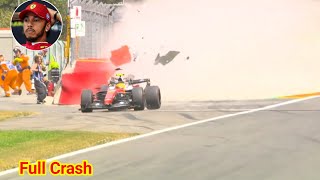 Lewis Hamilton MASSIVE FP3 Crash at Spa! | Lewis Hamilton Crash 