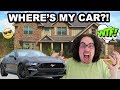 SURPRISING HIM WITH A BRAND NEW CAR!! (He was MAD)