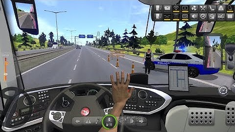 Bus Simulator : Ultimate | Police 🚔 🚨👮‍♂️ | Mobile Gameplay | Zuuks | Drive with Devil 😈 