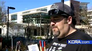 UC workers protest against raises for UC leaders