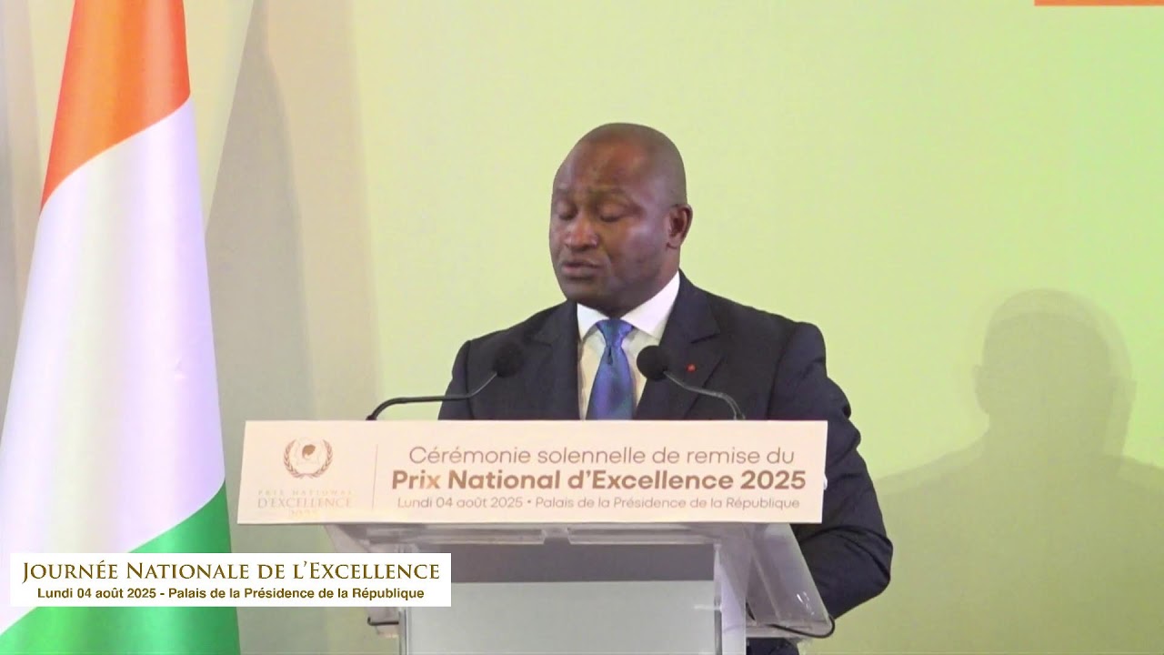 EN DIRECT | Cérémonie solennelle de remise du Prix National d’Excellence – édition 2025.