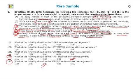 English Parajumble