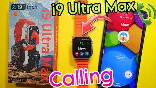 i9 ultra max Smartwatch calling Setting | Call In I9 Max Ultra | Calling In I9 Max Ultra Smartwatch