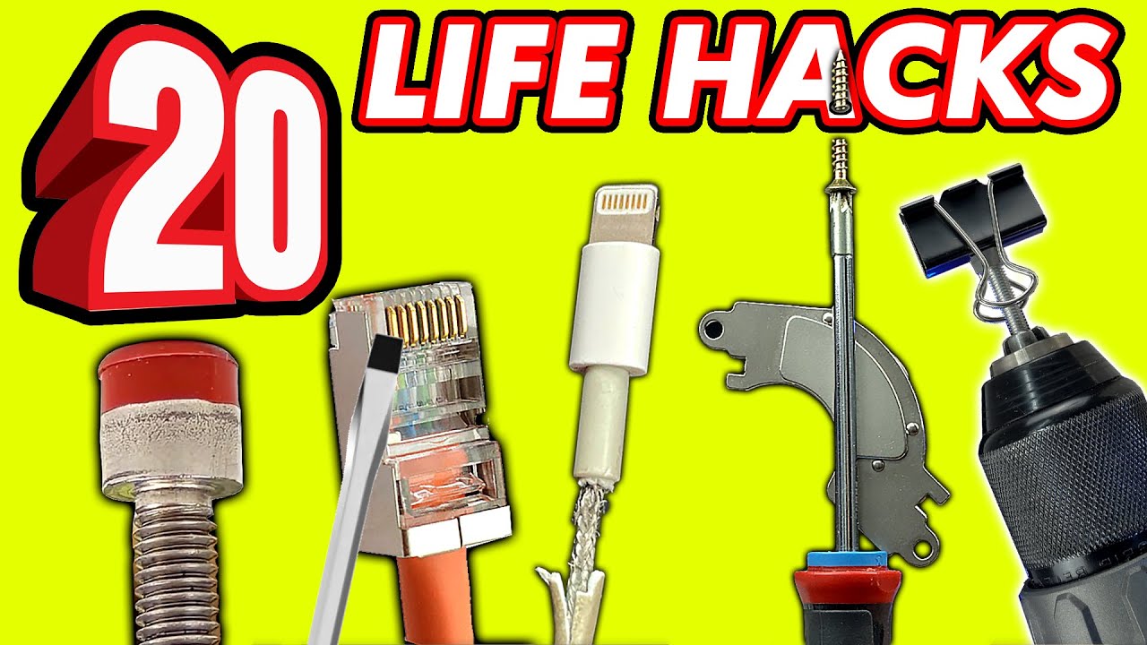 Life hacks: The 20 items that will make your day a whole lot easier 