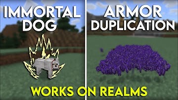 NEW INSANE Duplication and Glitch (Works on Realms!) Minecraft Bedrock (MCPE/Xbox/PS4/Switch/PC)