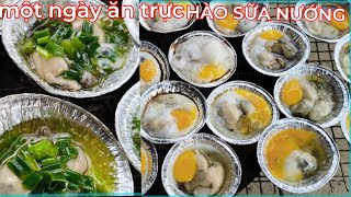 CHIA SẺ HAU NƯỚNG, CÁ LOC NƯỚNG, CHÂN GÀ HẤP HÀNH, BỮA ĂN TRỰC TẠI LONG AN CUỐI TUẦN.