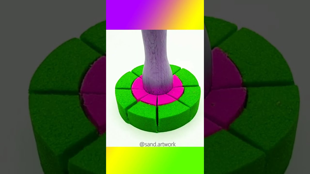 Tingly and Relaxing Kinetic Sand ASMR | Satisfying Crunch Cutting  