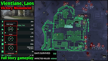 Walls of Archer Towers - Every Capital City #12 - Vientiane, Laos - Very Hard - No Commentary