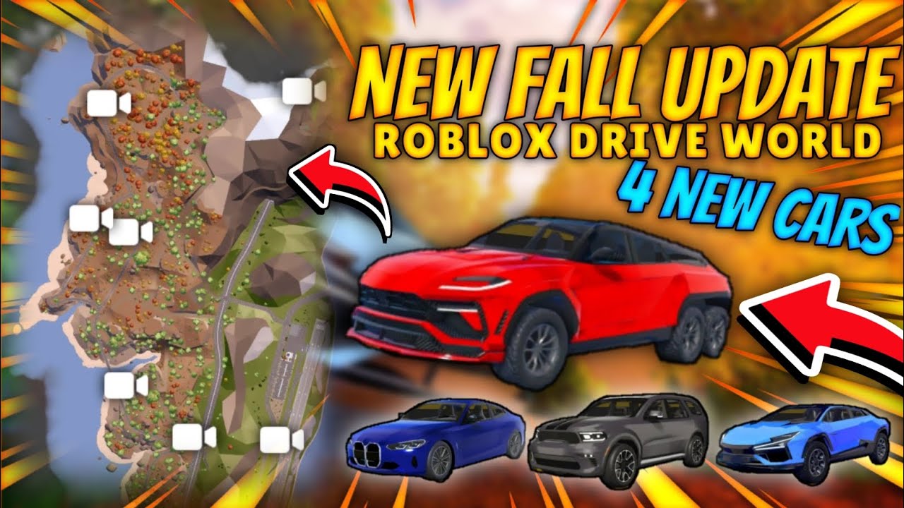 New Fall Update | 4 New Cars | New Fall Expansion | Drive World New Update