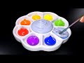 How To Create 8 Unique Colors From Light Gray VS Rainbow Color - Satisfying Color Mixing