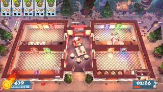 Overcooked 2 Campfire Cook Off Kevin 1, 2 players co-op, 4 starts, 1015, PL