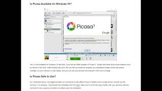 Is Picasa 3 Still Available in 2022  Yes, on Windows 10 & Mac screenshot 5