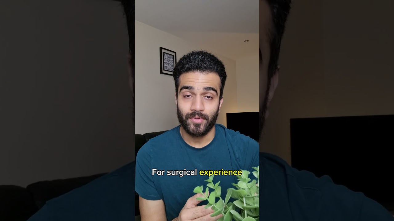 How to Demonstrate Commitment to Specialty for Core Surgical Training