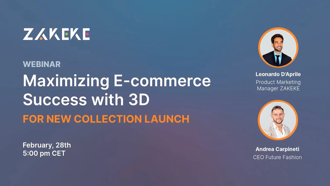[WEBINAR] Maximizing E Commerce Success with 3D Technology - YouTube