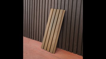 Outdoor decorative WPC wall cladding outdoor exterior wall panel