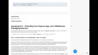 Assignment 3: Express Middleware