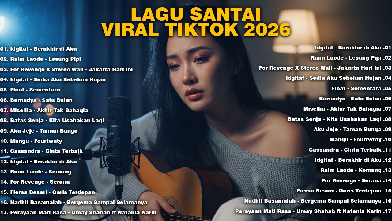 Lagu Santai Viral Tiktok 2026 — Lagu Terbaru 2026 🌊 | Pop Hits Indonesia 2026 🎼🤎 by Meowsically