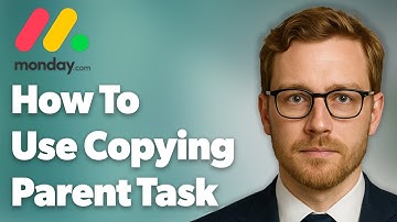 How to use copying parent task columns to subitems in monday.com