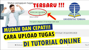 Cara Upload Tugas di Tuton UT dengan Mudah dan Cepat (Tutorial Terbaru )