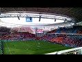 Перуанская песня "CON TIGO PERÚ" -  "I´M WITH YOU PERÚ" на Екатеринбург-арене перед матчем