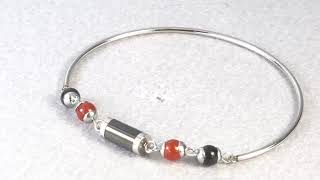 Stainless Steel Cremation colorful beads charm bracelet Ashes Keepsake Holder Memorial Urn Jewelry