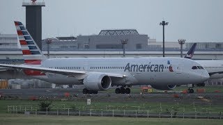 Aa B788 B789 Takeoff From Nrt 16R