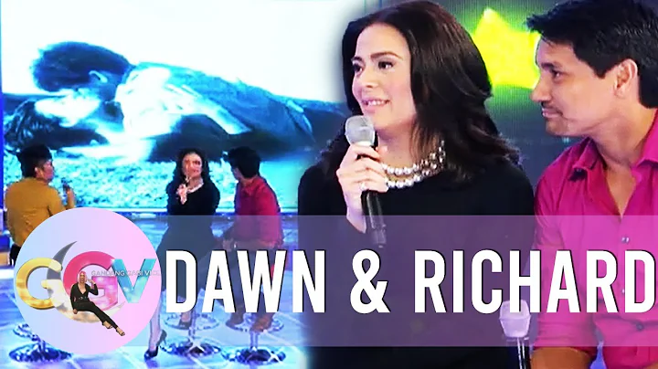 Dawn and Richard reacts to one of their kissing sc...