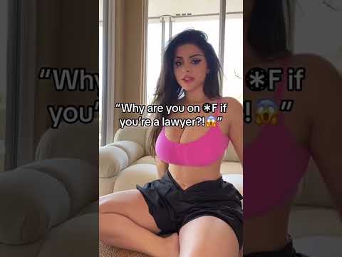 It’s entertainment 😂 #onlyfans #model #lawyer