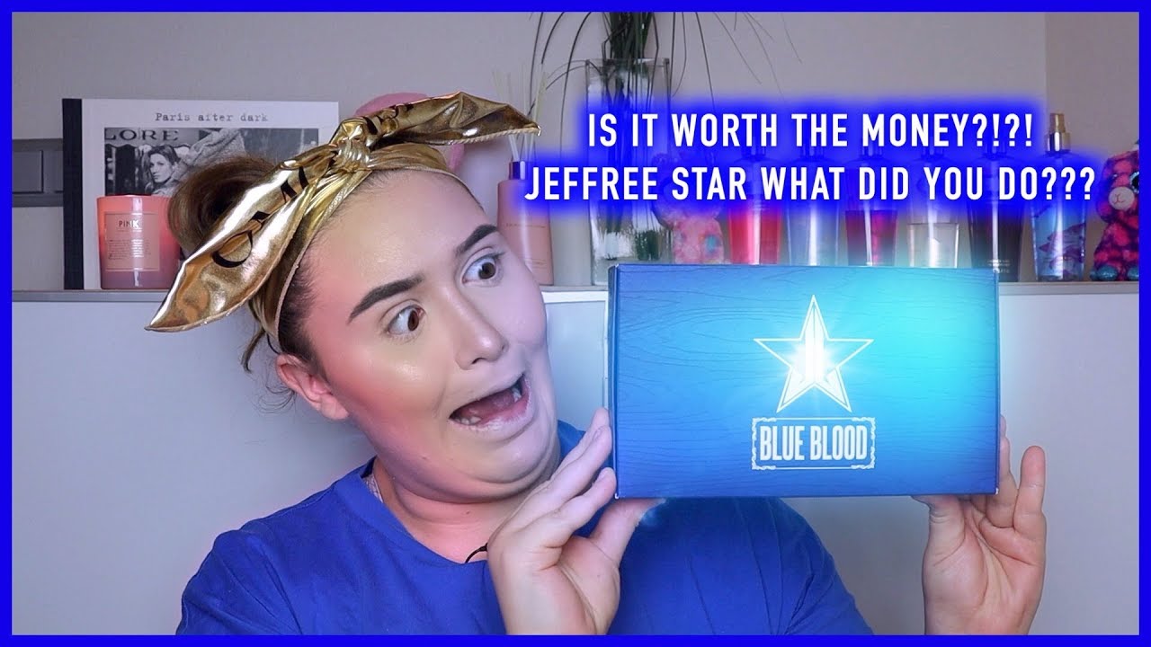 JEFFREE STAR BLUE BLOOD PALETTE REVIEW - IS IT WORTH IT? | VERUSHKA