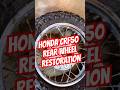 Honda CRF50 Rear Wheel Restoration- Full Disassembly #honda #crf50 #restoration #pitbike #dirtbike