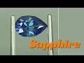 Fancy sapphire cut 170 carets  nigeria sapphire