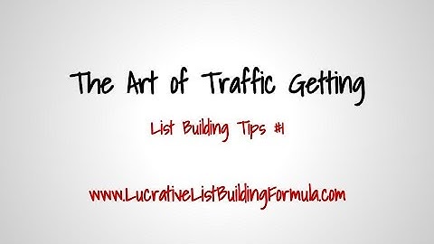 List Building Tips: How to Get More Traffic and Explode Your Opt-ins