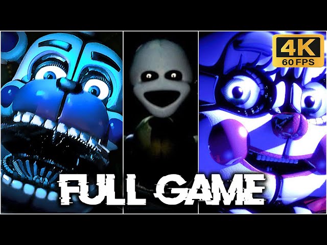 Five Nights at Freddy's: Sister Location FULL Game Walkthrough - No Deaths  - Real Ending 4K60fps 