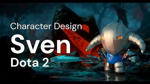 Organic Modeling Tutorial | Sven Dota 2 Full Video