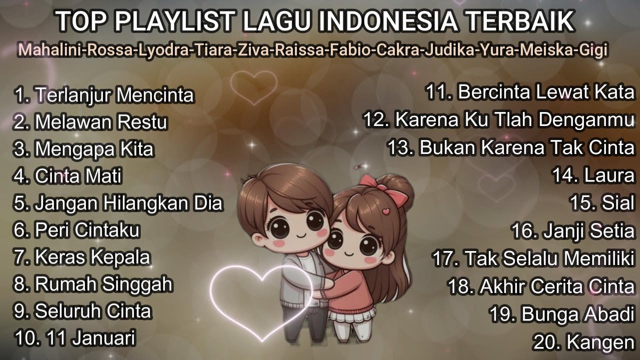 Lagu Pop Indonesia Terbaru 2024 | Playlist Terbaik | Rossa, bcl, Lyodra, Tiara Mahalini, Yura, Raisa
