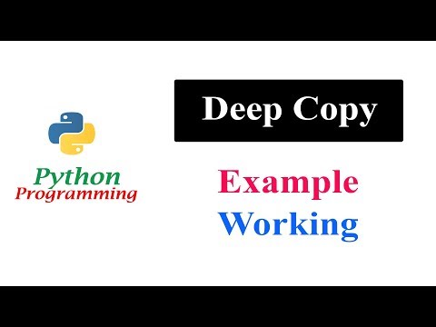 Python Tutorials - Copy | Part 3 | Deep Copy | Example