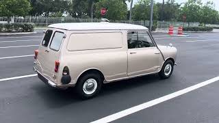 1967 Austin Mini Panel Van Walk Around For Sale