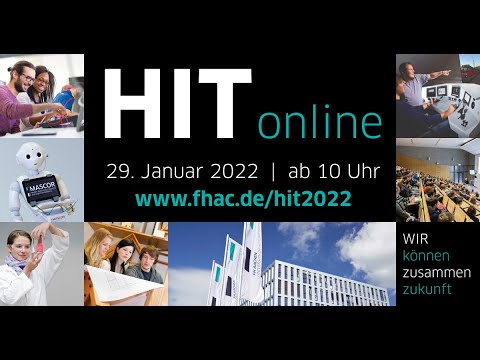 Gesundheitswissenschaften - Hochschul-Informationstag (HIT) online 2022 der FH Aachen