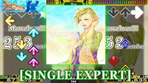 【DDR X3】 アルストロメリア (walk with you remix) [SINGLE EXPERT] 譜面確認＋クラップ