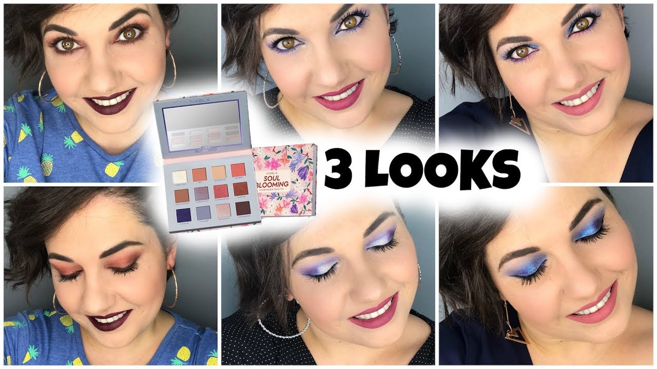 3 LOOKS usando Soul Blooming Palette NABLA  ♥️ ⎥Monica Vizuete