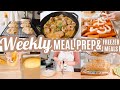 EASY BUDGET FRIENDLY WEEKLY MEAL PREP RECIPES LARGE FAMILY MEALS WHATS FOR DINNER FREEZER MEALS