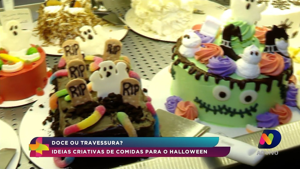 Doce ou travessura: ideias criativas de comidas para o Halloween