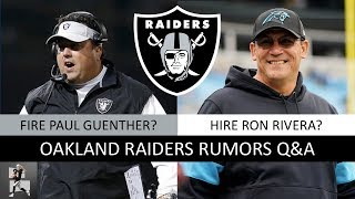 Raiders rumors are building around ron rivera joining the oakland
after getting fired by carolina panthers last week. it’s not a
surprise to anyo...