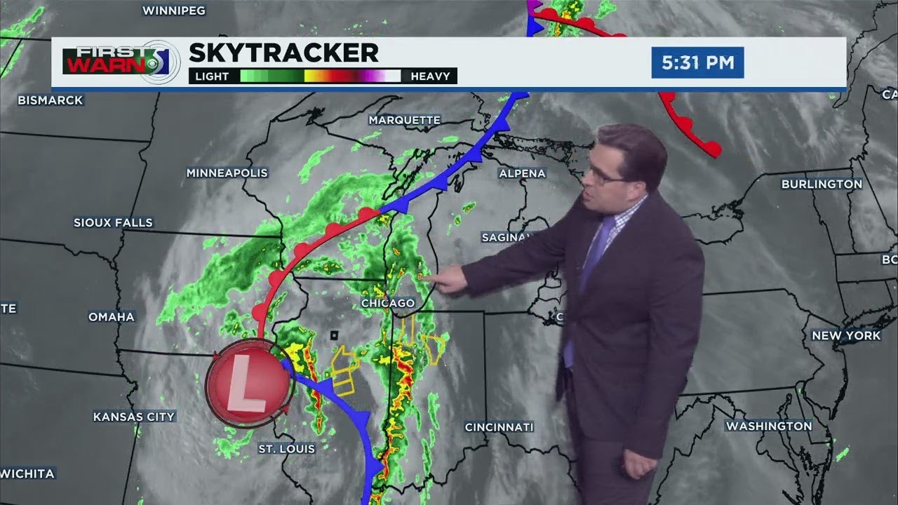 First Warn 5 Forecast, Monday Evening - YouTube