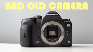 Olympus E-510. Зеркалка 4/3 из нулевых. Bad Old Camera